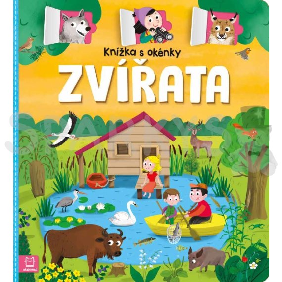 Knižka s okienkami Zvieratá                    