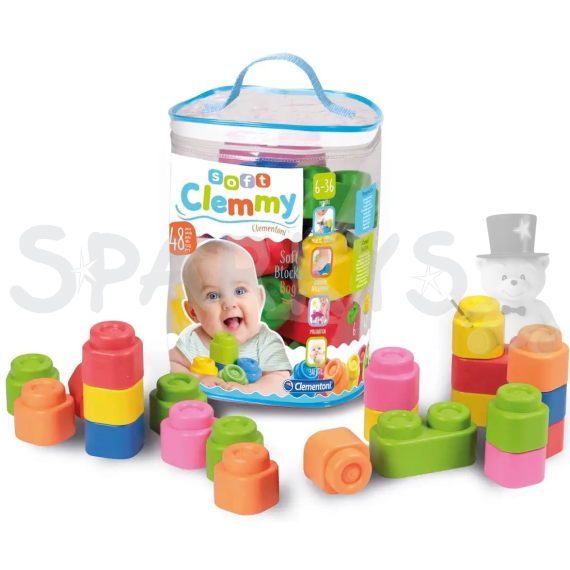 Baby Clementoni - Kostky soft 48 ks                    