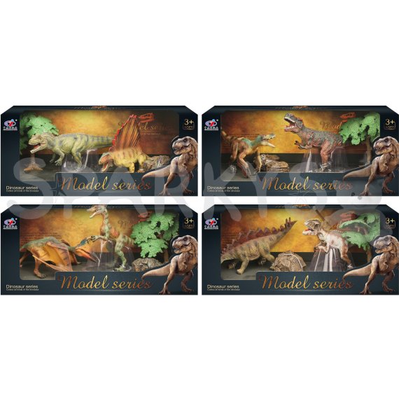 Dinosaurí svet - Set dinosaurích figúrok M7 4 druhy                    