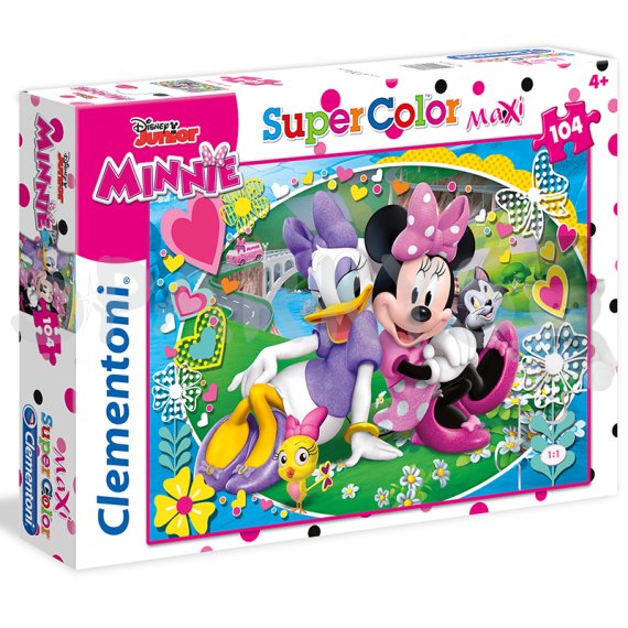 Clementoni - Puzzle Maxi 104 Minnie                    