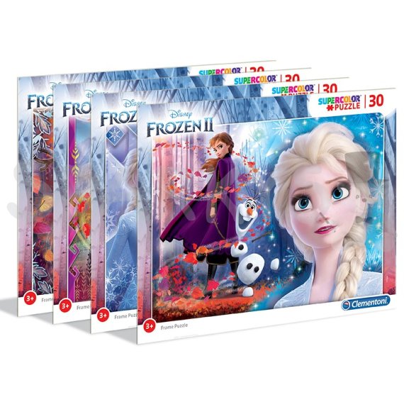 Clementoni - Puzzle 30 Frozen 2 - viac druhov                    