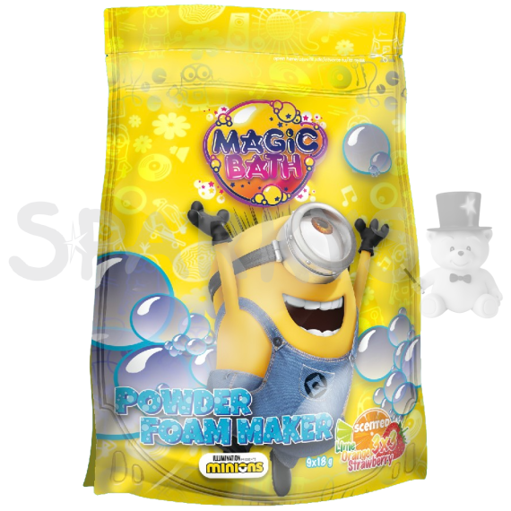 Minions práškové kapsle do koupele 9 ks 162 g                    