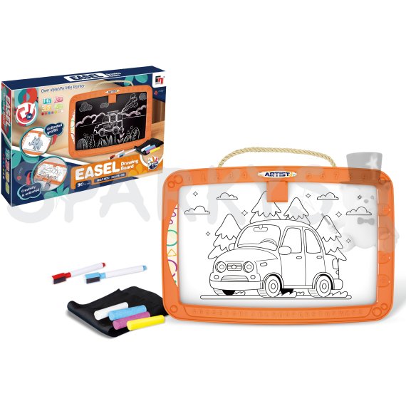 Magnetická kresliaca tabuľa obojstranná EASEL                    