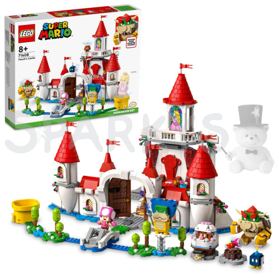 LEGO® Super Mario™ 71408 Hrad Peach – rozšiřující set                    