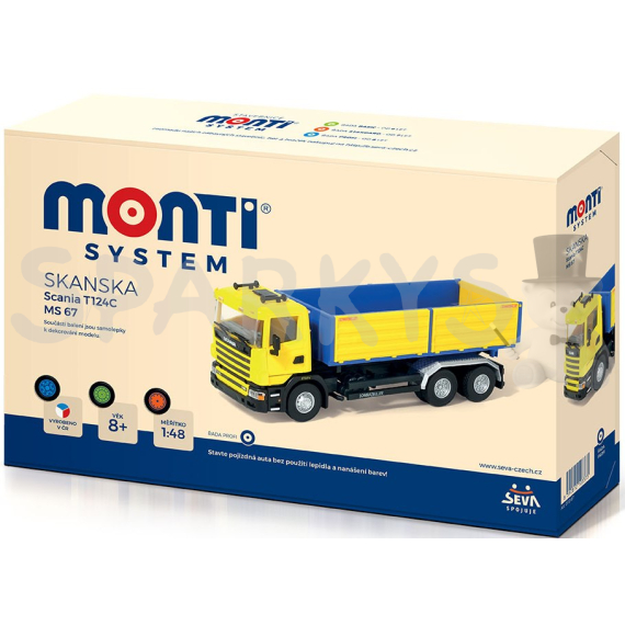 Monti System 67 - SCANIA Skanska 1:48                    