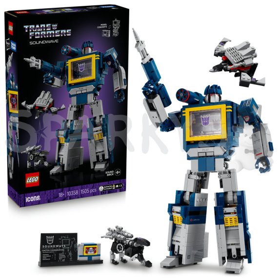 LEGO® Icons 10358 Transformers: Soundwave                    