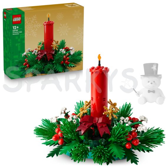 LEGO® Iconic 40743 Vianočné dekorácie na stôl                    