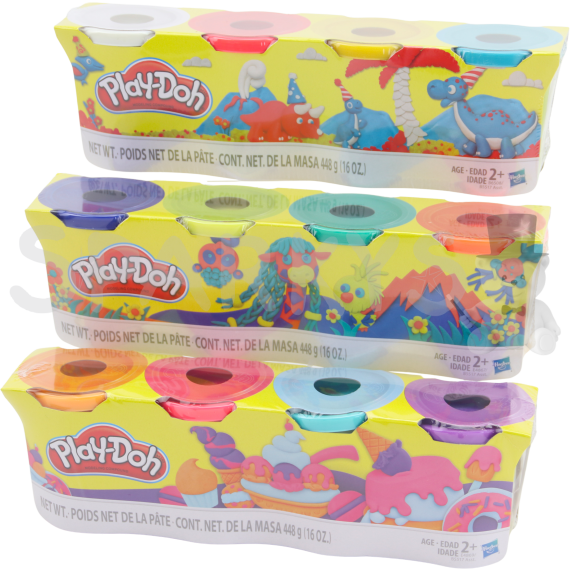 Play-Doh Balenie 4 ks kelímkov                    