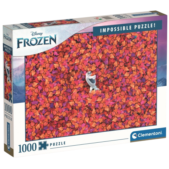 Clementoni - Puzzle 1000 Impossible: Ledové království 2                    