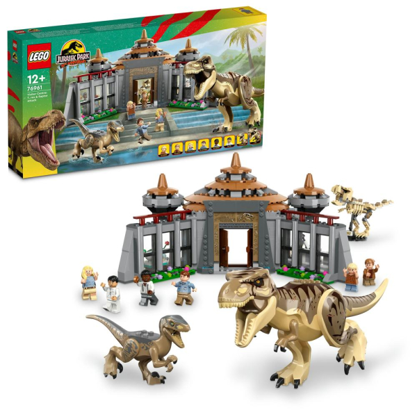 LEGO® Jurassic World 76961 Návštěvnické centrum: útok T-rexe a raptora